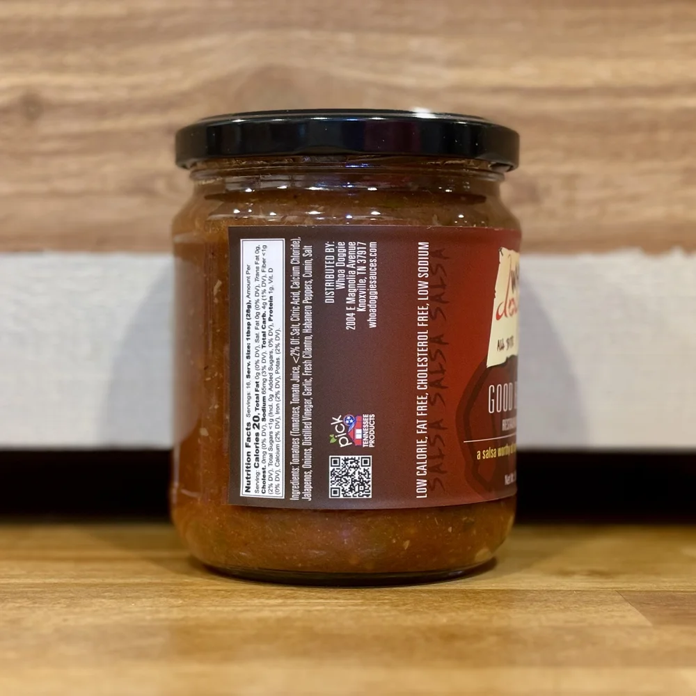 Good Boy Salsa - Hot — Whoa Doggie Hot Sauces | All Bite No Bark